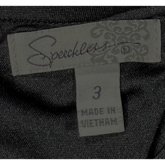 Speechless Black Rhinestone Collar Halter Bodycon Cocktail Dress Sz 3 - Picture 9 of 11